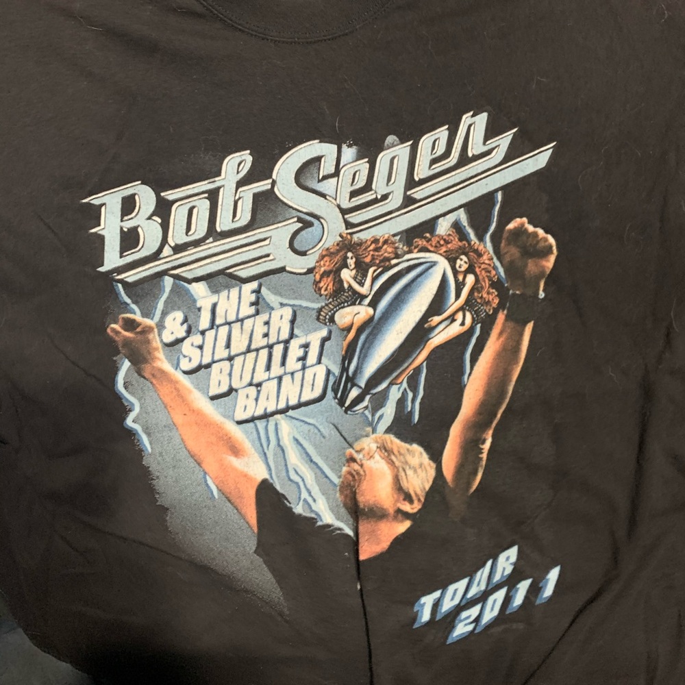 Bob Segar 2011 tour t-shirt